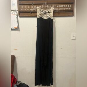 Raviya Stitch-Detail Maxi Cover-Up Dress Size Small  (1493)